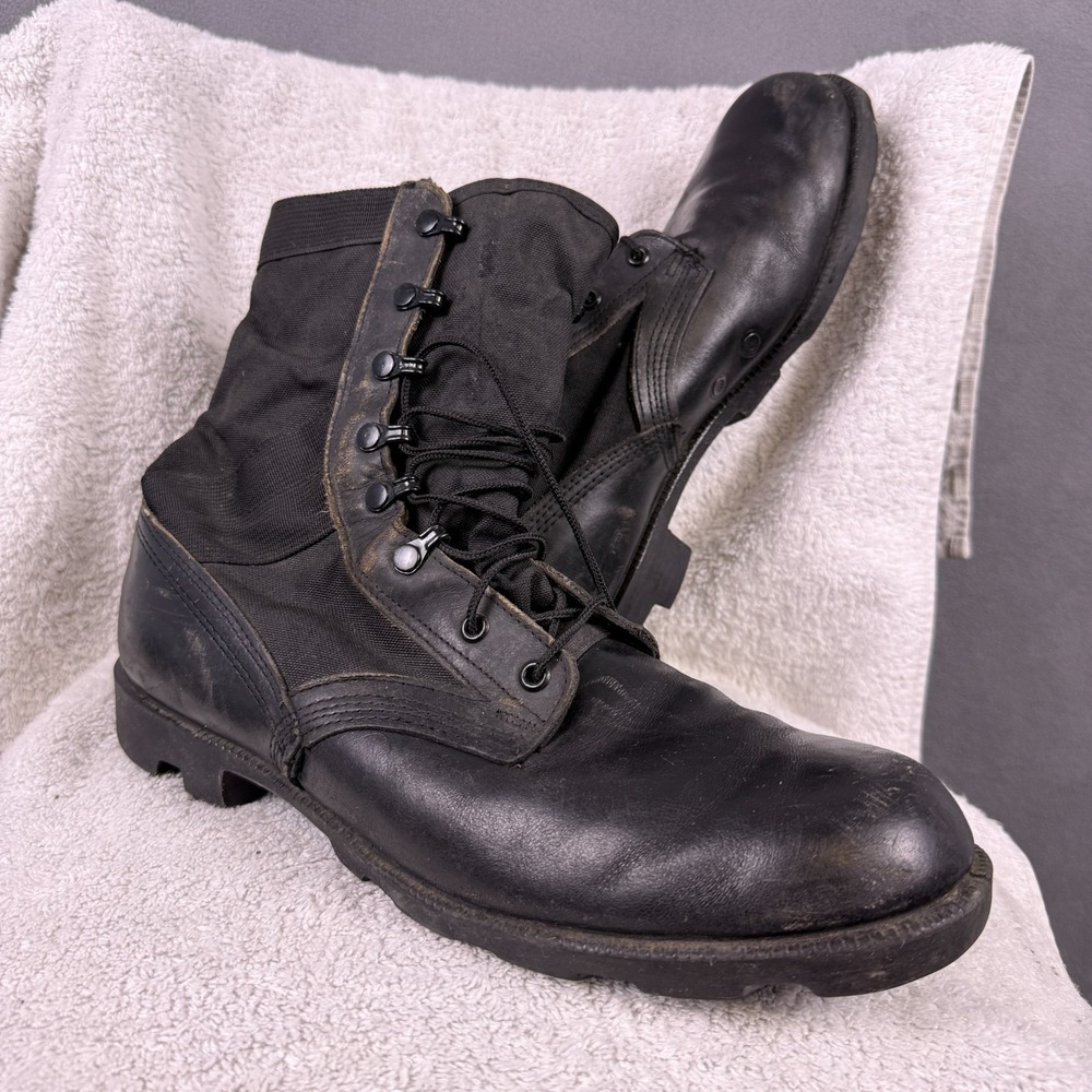VTG 1-91 Spike Protective Military Combat Jungle Boots Mens Size 12 Vietnam